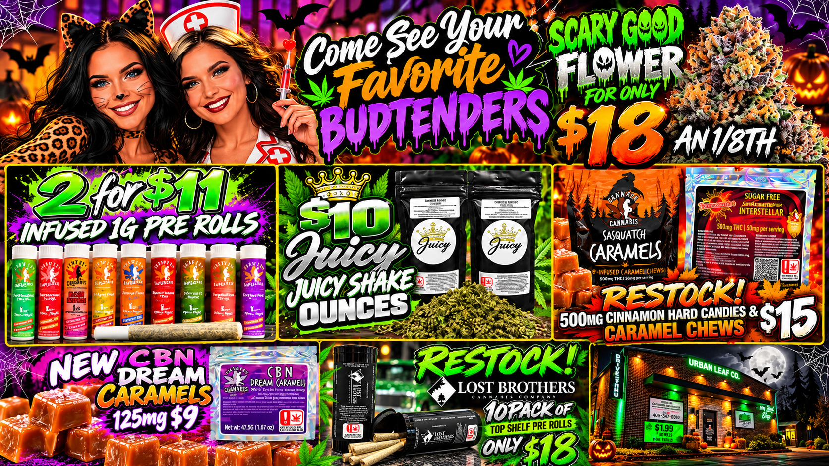 SPOOKY GOOD DEALS AT URBAN!