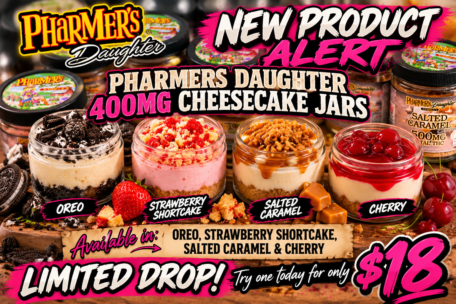 CHEESECAKE JARS