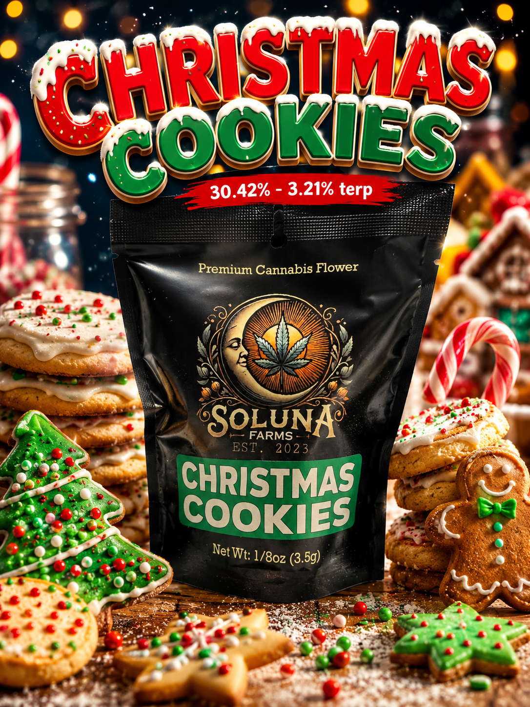 CHRISTMAS COOKIES - 3.5G
