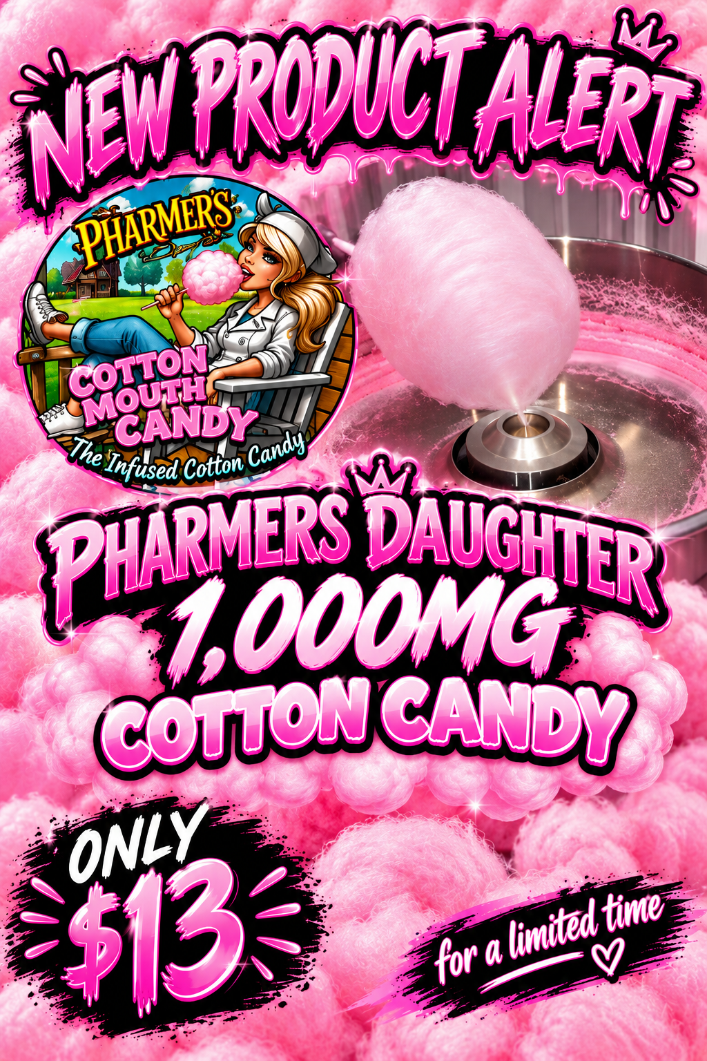COTTON CANDY - 1,000