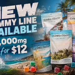 1,000MG - CANNA COAST GUMMIES