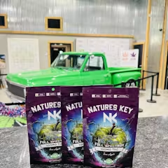100MG - NATURES KEY - FULL SPECTRUM GUMMIES - GREEN APPLE