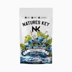 Blueberry 1000mg Indica Gummies