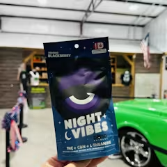 NIGHT VIBES - Blackberry CBN + L-Theanine - 2000mg