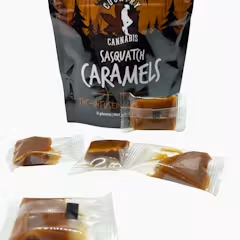 Sasquatch Caramels THC-Infused Caramel Chews 5 PK
